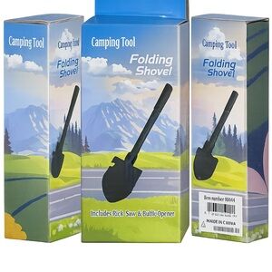 Camping Folding Shovel Multi-Tool – Portable